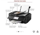 New Canon Pixma Tr8620a Wireless All-in-one Inkjet Printer - Black