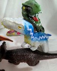 New 6 Piece Jumbo Dinosaur Toys Kids 3-5 Toddlers Large Soft Dino Gifts Birthday
