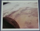 Vintage Nasa Numbered Orbital Photograph Gemini - Gt-3   blue Text   a Kodak Paper