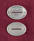 Post Office Door Coin Slot-1 Solid Brass  Antique Silver  Finish  W nails  Usa