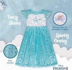 Disney Frozen Elsa Shimmery Snowflakes Toddler Girl s Nightgown  Gown