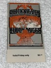 Quicksilver Messenger Service 1970 Ticket Bill Graham Fillmore Bg249 Buddy Miles