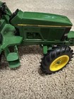 1 16 Ertl John Deere 6310 Tractor   6 Bottom Plow  525 Diecast Metal Vintage