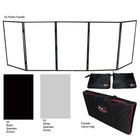 Prox Xf-5x3048 5-panel Pro Dj Facade  Black Frame