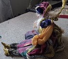 Vintage Hand Made Doll Italian Style Renaissance Marrionet Puppet Rear Find 