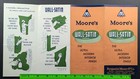 Vintage Moore s Paint Varnish Enamels Sample Foldout Brochure