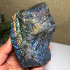 116mm Natural Labradorite Crystal Gemstone Rough Mineral Specimen 602g G6774