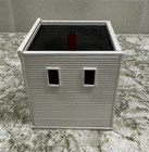 Vintage Hand Made G m Gudgel Miniature Red Engine No 1 Fire Station 1986 Signed