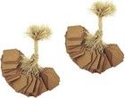 Kraft String Tags 100 200 300 Pack Price Gift Tags 4 Sizes Brown Paper Labels