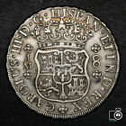 Peru  Lima Mint  8 Reales 1769 Jm  Pillar Dollar  Spanish Colonial Silver Coin