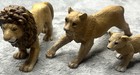 Lot Of 3 Safari Ltd 1996 1997   2006 Roaring Lion  Lioness  Cub Figure  Wildlife