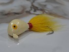 Rare 1930 s-40 s Large Bucktail Jig Fishing Lure 1 825 Oz  Super Nice  Must See 
