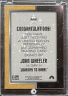 Star Trek The Original Series Season 2 Autograph A48 - John Wheeler