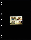  5 00 Scott Value - 2005 Botswana Black-footed Cats Africa Cv Mnh Nh Umm
