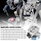 New Power Steering Pump For Honda Accord 2003-2007 2 4l With Pulley 56110raaa01