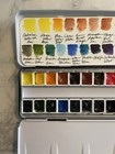Daniel Smith Professional Curated Watercolor Palette Set 24 Half Pans Plus Bonus