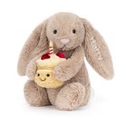 Jellycat Bashful Beige Bunny Birthday Bunny Cute Soft Stuffed Toys Doll
