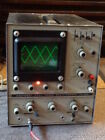 Heathkit Io-105 Green Dual Trace Oscilloscope - Works