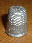 Vintage Delaval Cream Separators Aluminum Advertising Thimble