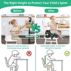 Toddler Booster Seat For Kitchen Chair  Non-slip Kids Dining Table Booster Se   