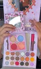 Kevin   Coco 22-color Face   Eyeshadow Palette Set W  Lipstick Glitter Shimmer