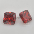 5a 3x3-10x10mm Multicolored Synthetic Square Octangle Loose Cubic Zirconia Stone
