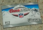 Coors Light Beer - Flashing Pin   Button - Advertising   Promo Pin  x2  Nip