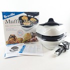 Breville Muffin Magic Mfm50xl Nonstick Electric Cupcake Muffin Maker New Nib