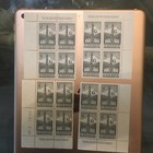Canada Government Overprinted Official Stamps Lot Of 7 Mint Unhinged Plate Block