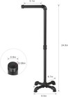 Toilet Paper Holder Stand Industrial Free Standing Bathroom Tissue Roll