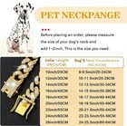 Pet Dog Cat Metal Gold Chain Diamond Cuban Collar Link Luxury Necklace Bling Usa