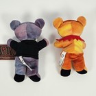 Liquid Blue Grateful Dead Bean Bear Plush Lot Jerry And Sunshine Tie Dye 7 Inch