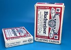 Vintage Budweiser Genuine Poker Playing Card Decks Lot  2  New Sealed   Used