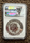 2014p Australia  1 Kookaburra Horse Silver Coin Ngc Ms 70