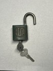 Vintage Old Small Ilco Padlock Lock With Key Security Locksmith Made In Usa