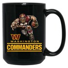 Washington Commanders Player Logo Wordmark Black 15 Oz Ceramic Coffee Mug Cup