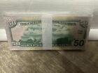Movie Prop Magic Fake Bills Replica Money Music Prank Joke 50  Fifty Dollar  5k