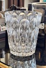 Vintage  Lead Crystal Ice Bucket With Handles