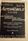 Audels New Automobile Guide By Frank D  Graham  1942 Edition   Very Good Cond  