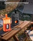 Jamelo Portable Bluetooth Speaker Mini Transparent Rgb Light Wireless Tws Hd
