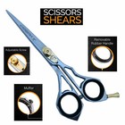 New 6  Razor Edge Sharp Salon Barber Hair Cutting Hair Styling Scissors shear