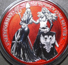 Germany 5 Mark 2019 Silver 1 Oz Allegories Of Britannia   Germania F7231 Red