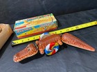 Cragstan Toys Vintage antique Tin Litho Alligator Wind-up Toy W  Box 12833