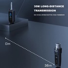 Uhf Xlr Wireless Microphone Adapter Transmitter Receiver System For Dynamic Mic