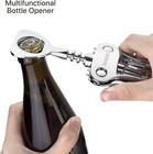 Beneno Wine Opener  Zinc Alloy Premium Wing Corkscrew With Silver 