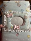 Baby Photo Memory Album Gender Neutral Record Book Vintage