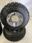Itp Holeshot Tires And Dwt Polished Wheels Rims Fits  Yamaha Blaster 200 Yfm200