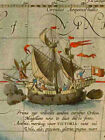 Map Of The Pacific Ocean With America 1589 Vintage Style Old World Map - 20x28