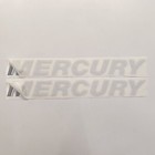 Replacement Decal Set Fits Mercury Verado 350 -3d Raised Chrome Outboard Sticker