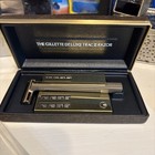 The Gillette Deluxe Trac Ii Razor Vintage Box Set Gold Accents W 4 Razors New